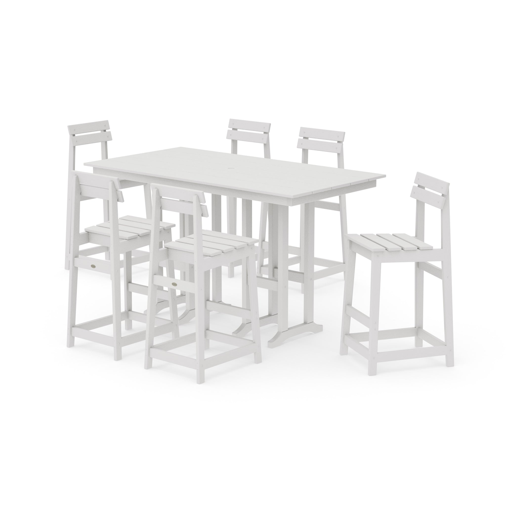 Modern Studio Plaza Bar Chair 7-Piece Set