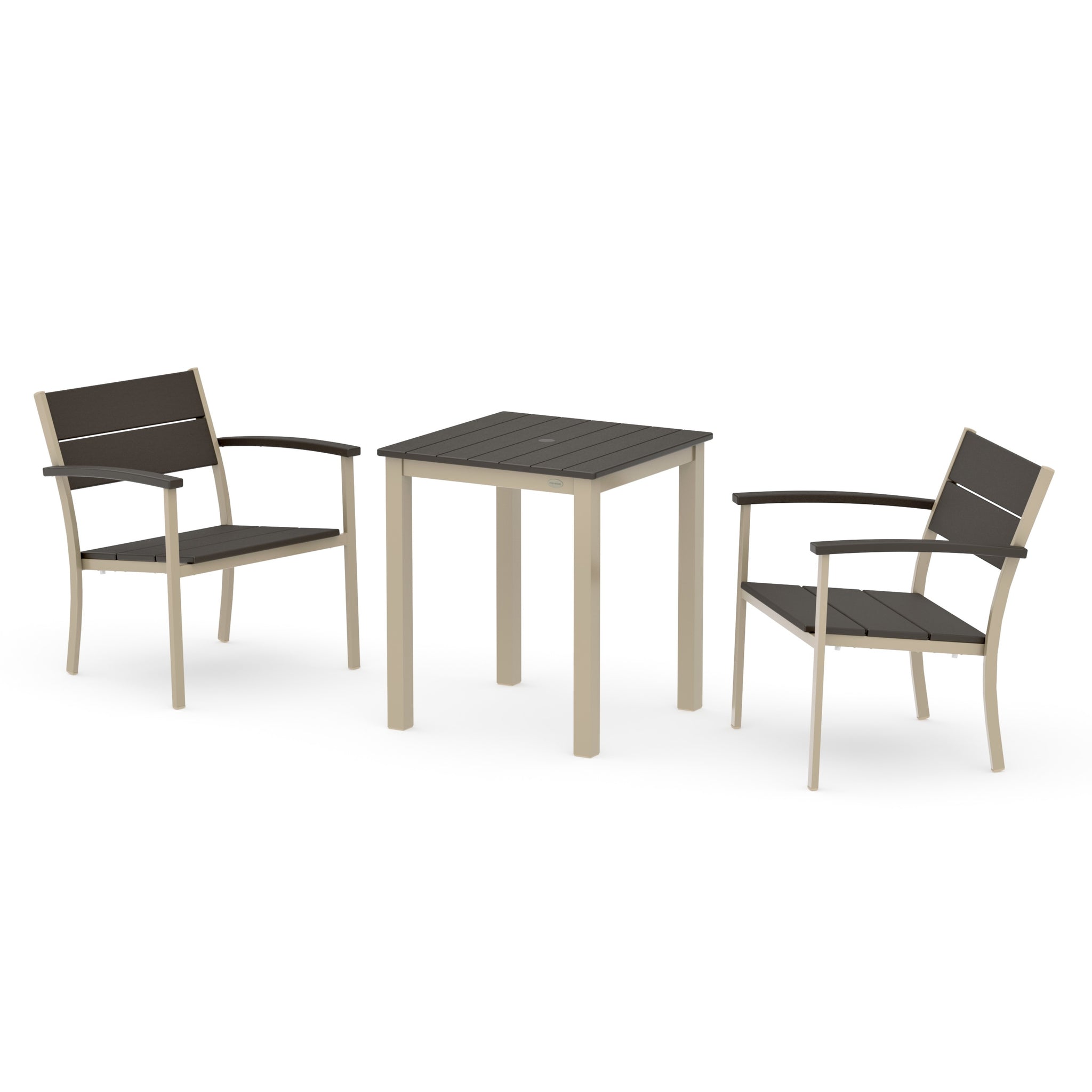 Main Street 3-Piece Square Dining Set