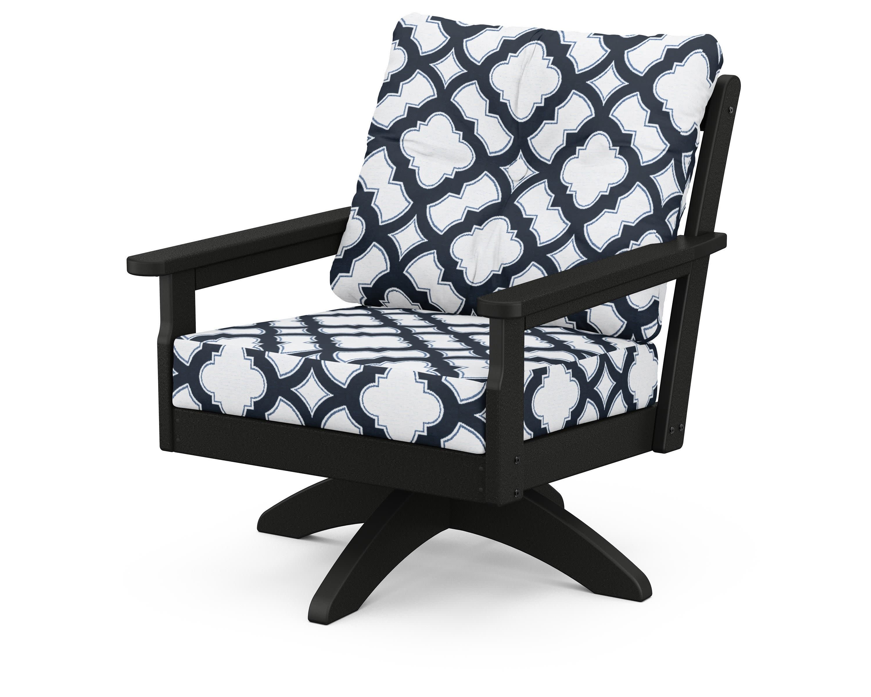 Vineyard Deep Seating Swivel Chair