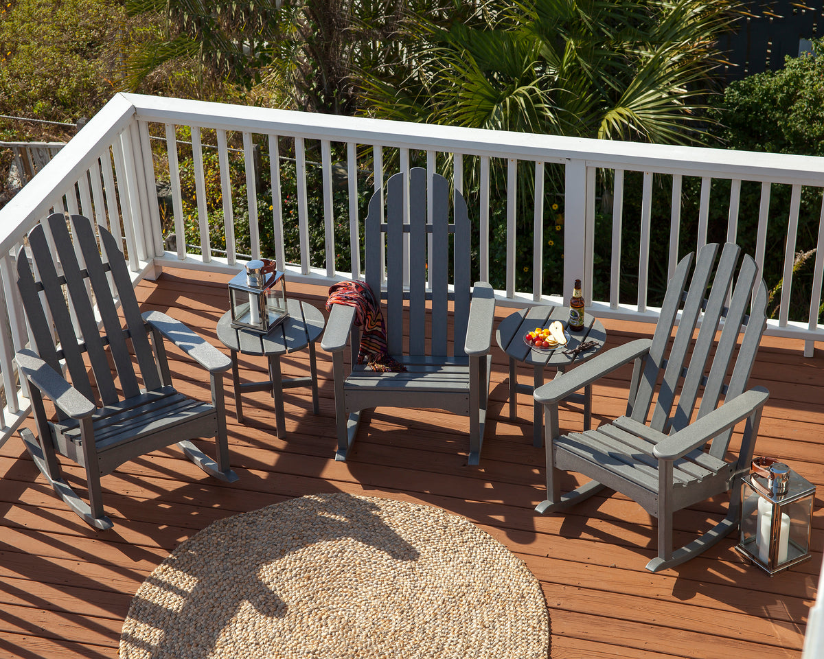Classic Adirondack Rocking Chair