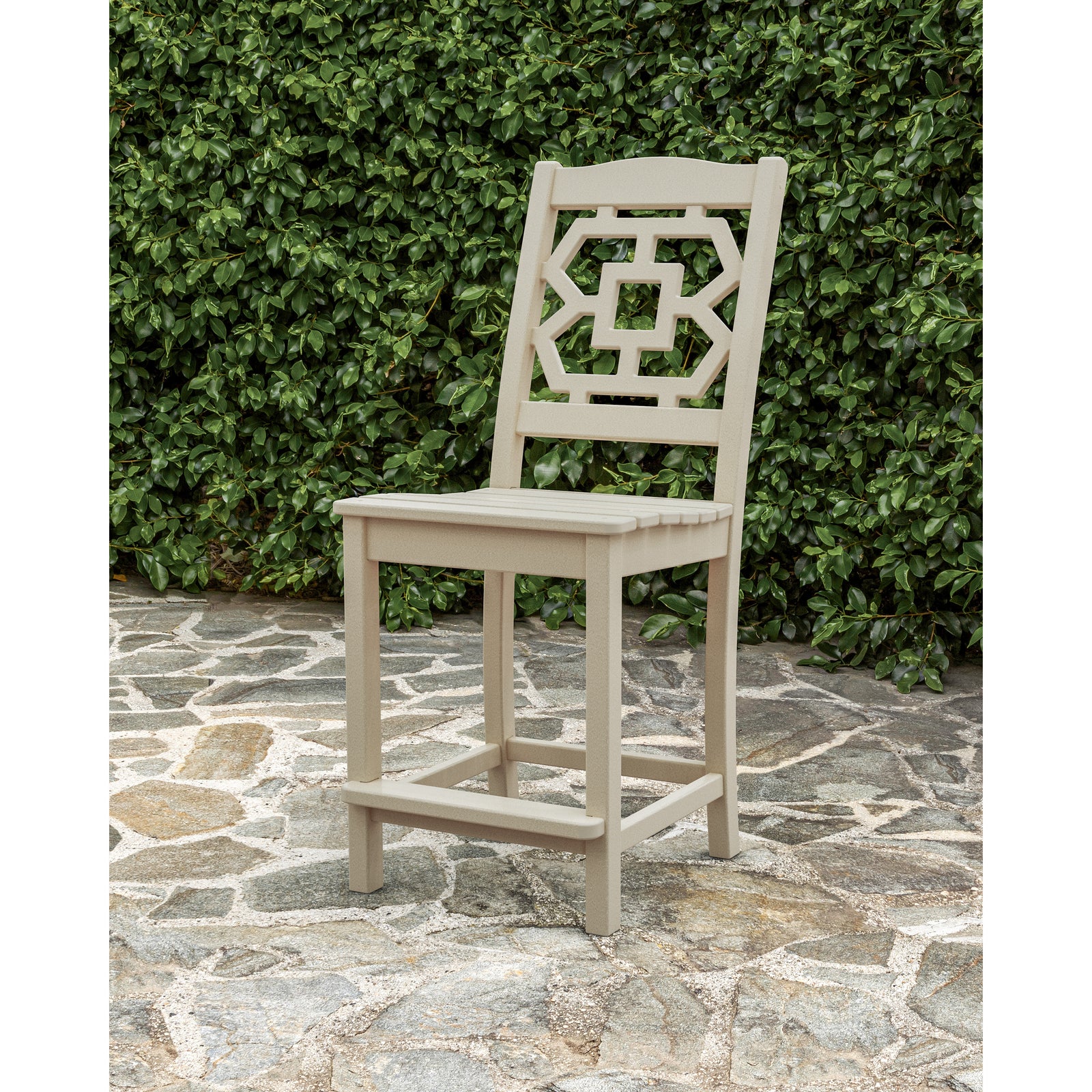 Chinoiserie Counter Side Chair