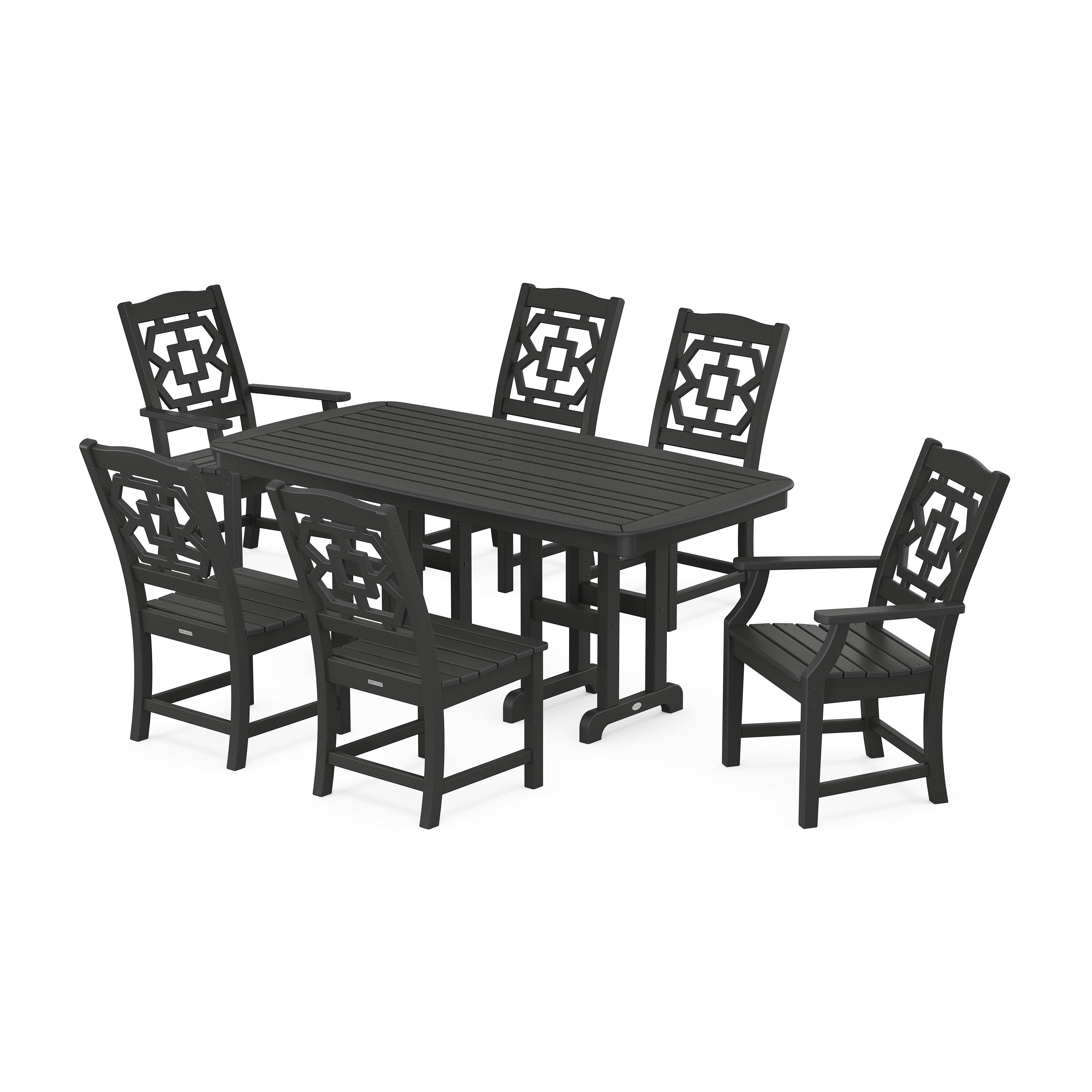 Chinoiserie 7-Piece Dining Set