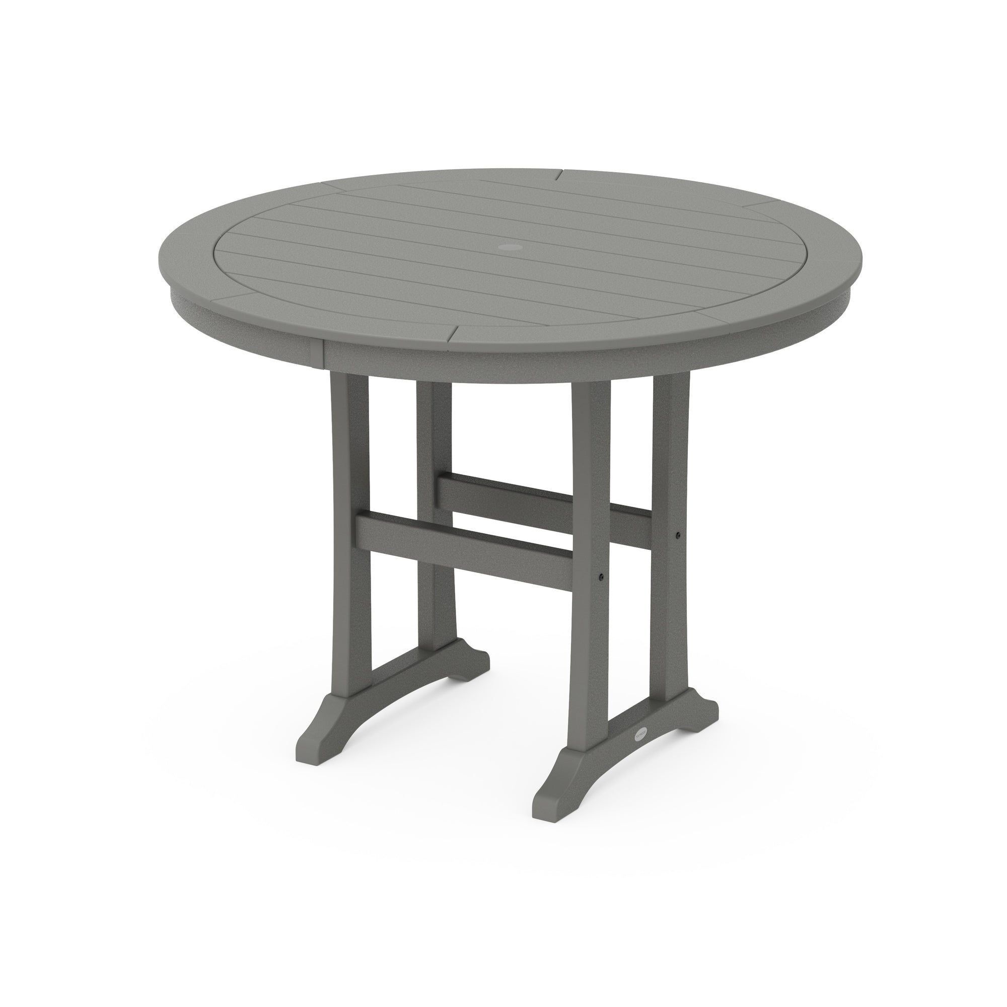 Nautical Trestle 48" Round Counter Table