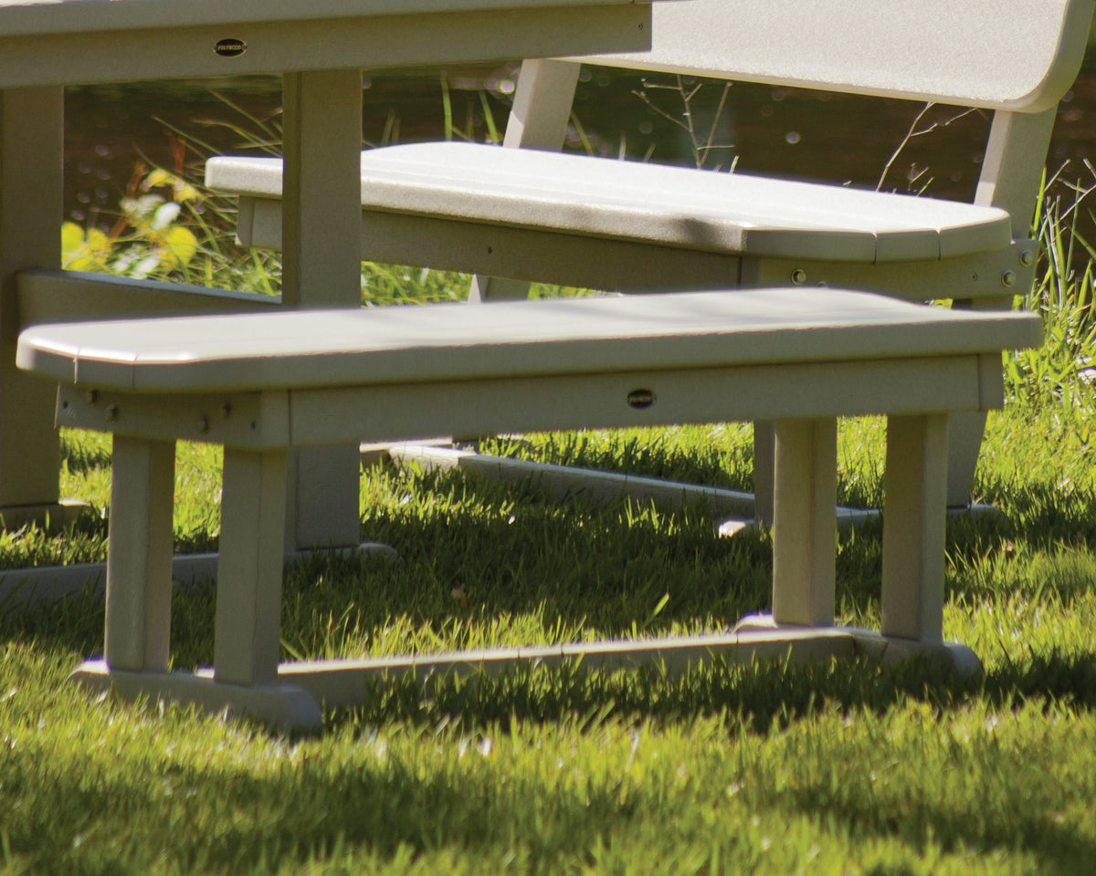 Park 48" Backless Bench