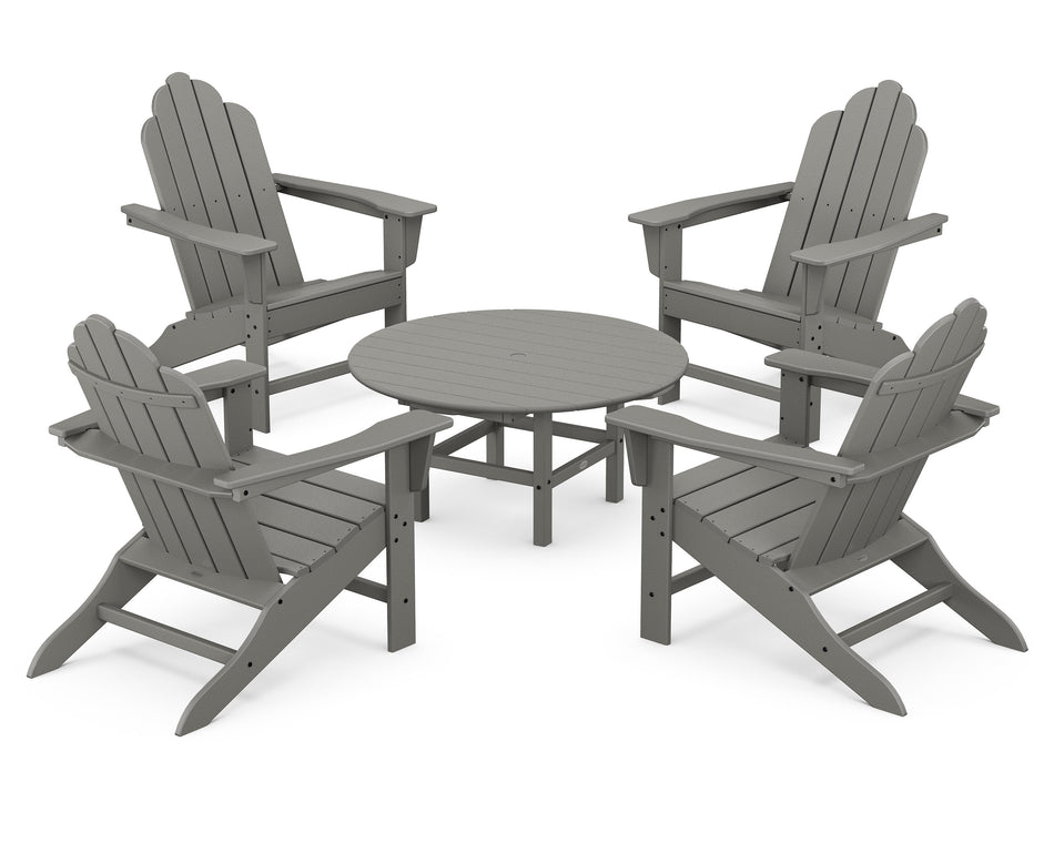 Long Island Adirondack 5-Piece Conversation Group