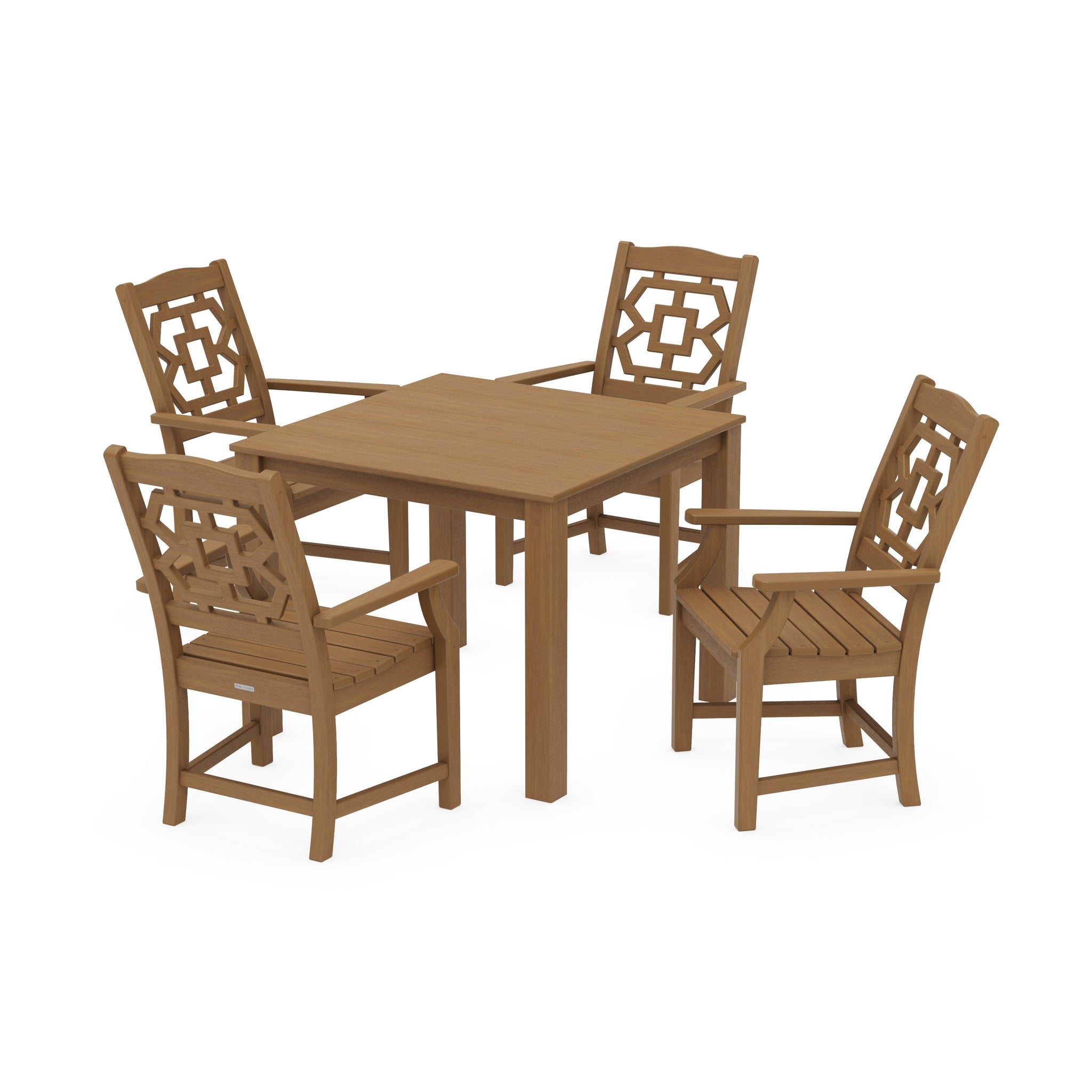 Chinoiserie 5-Piece Parsons Dining Set