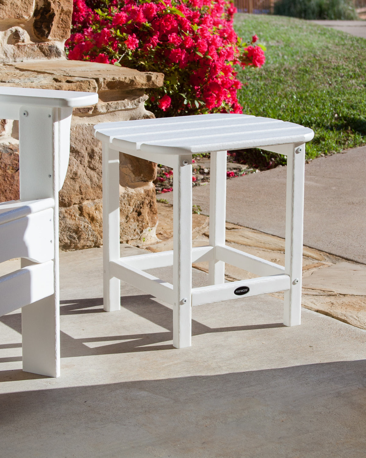 Patio Tables Polywood Side Table POLYWOOD® South Beach Recycled