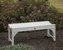 Traditional Garden 48" Backless Bench