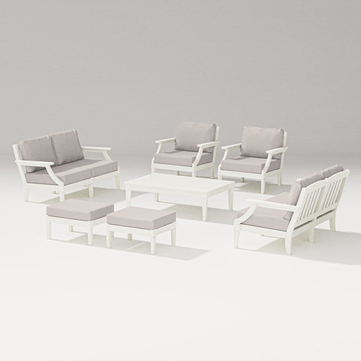 Estate 7-Piece Lounge Loveseat Set