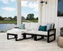 EDGE 4-Piece Modular Deep Seating Set with Ottoman