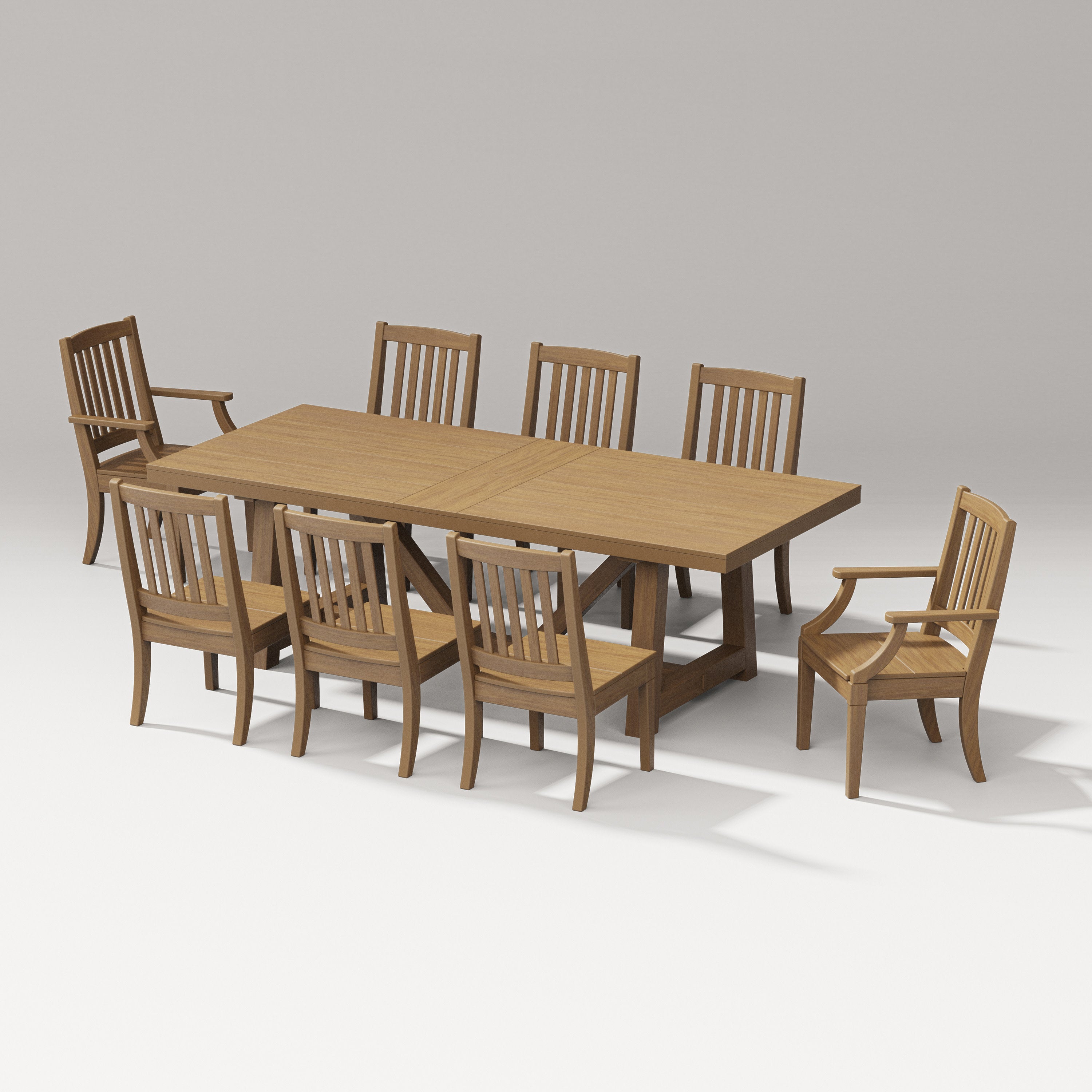 Estate 9-Piece A-Frame Table Dining Set