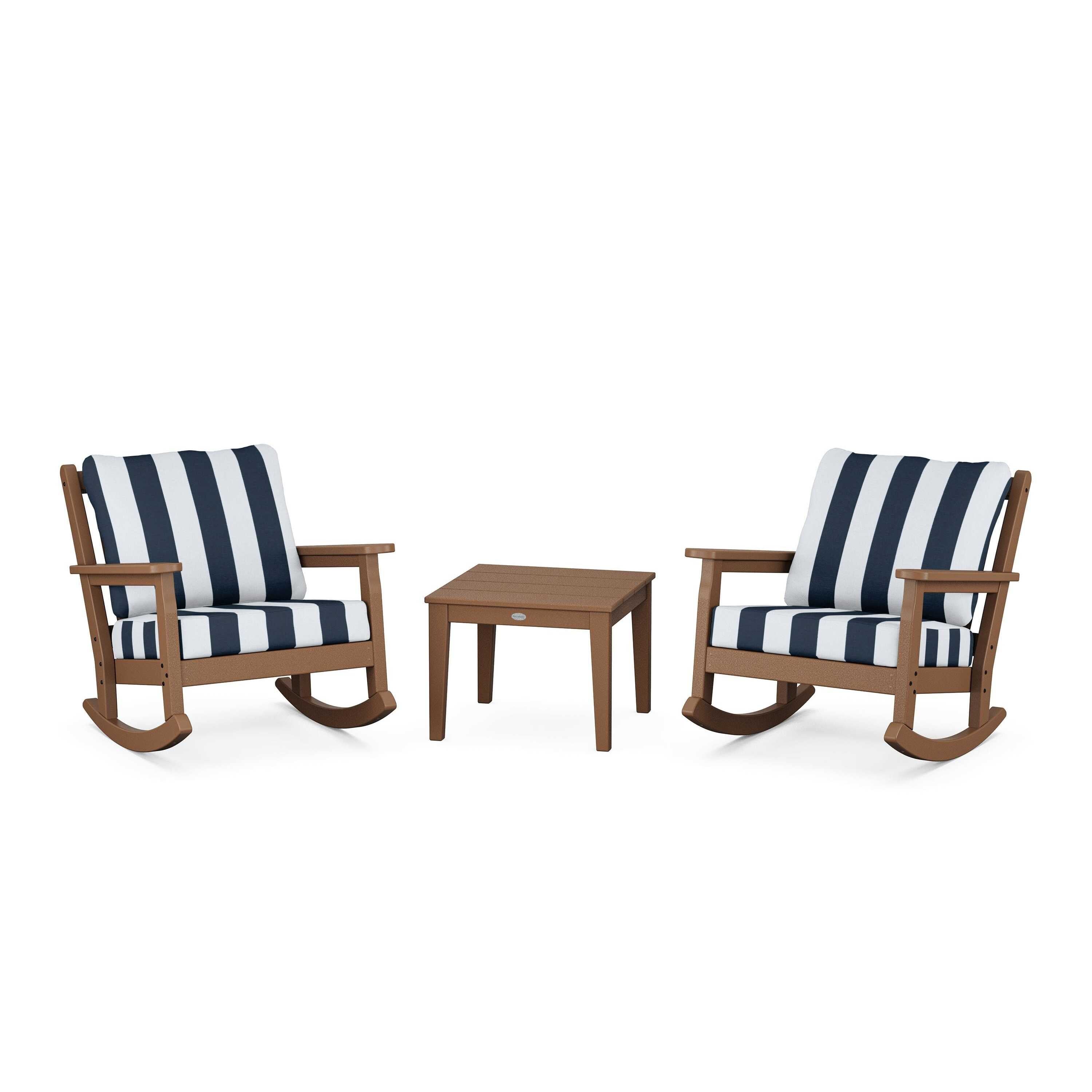 Chippendale 3-Piece Deep Seating Rocker Set