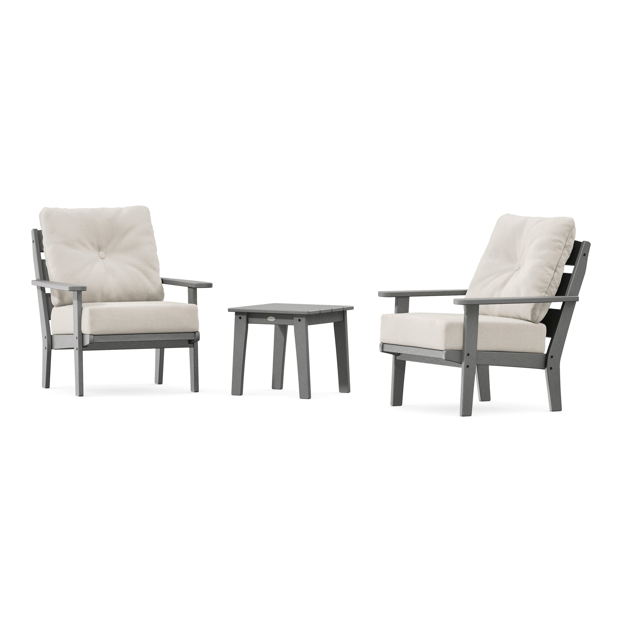 Lakeside 3-Piece Deep Seating Chair Set