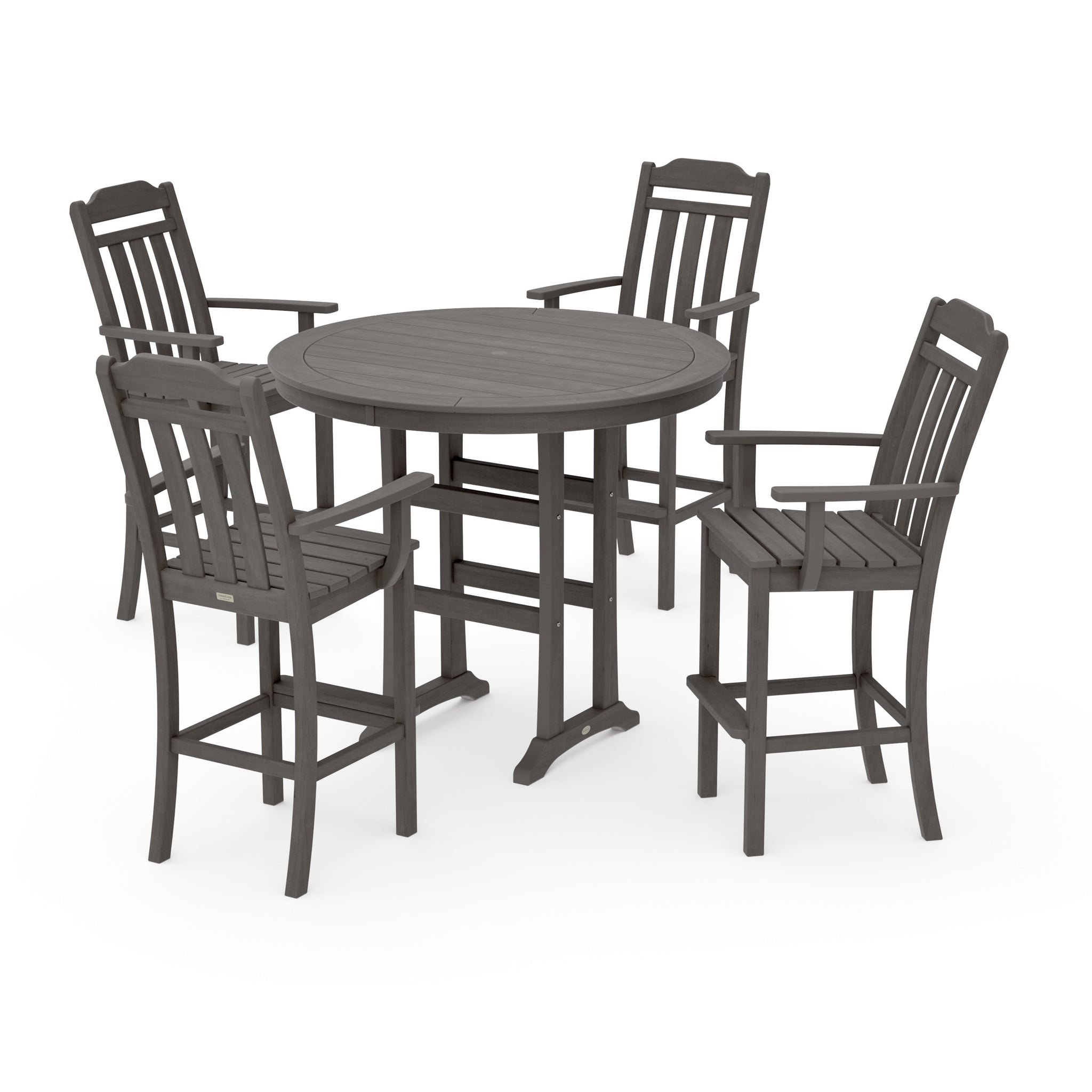 Cottage 5-Piece Round Bar Set