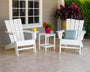 Wave 3-Piece Adirondack Chair Set