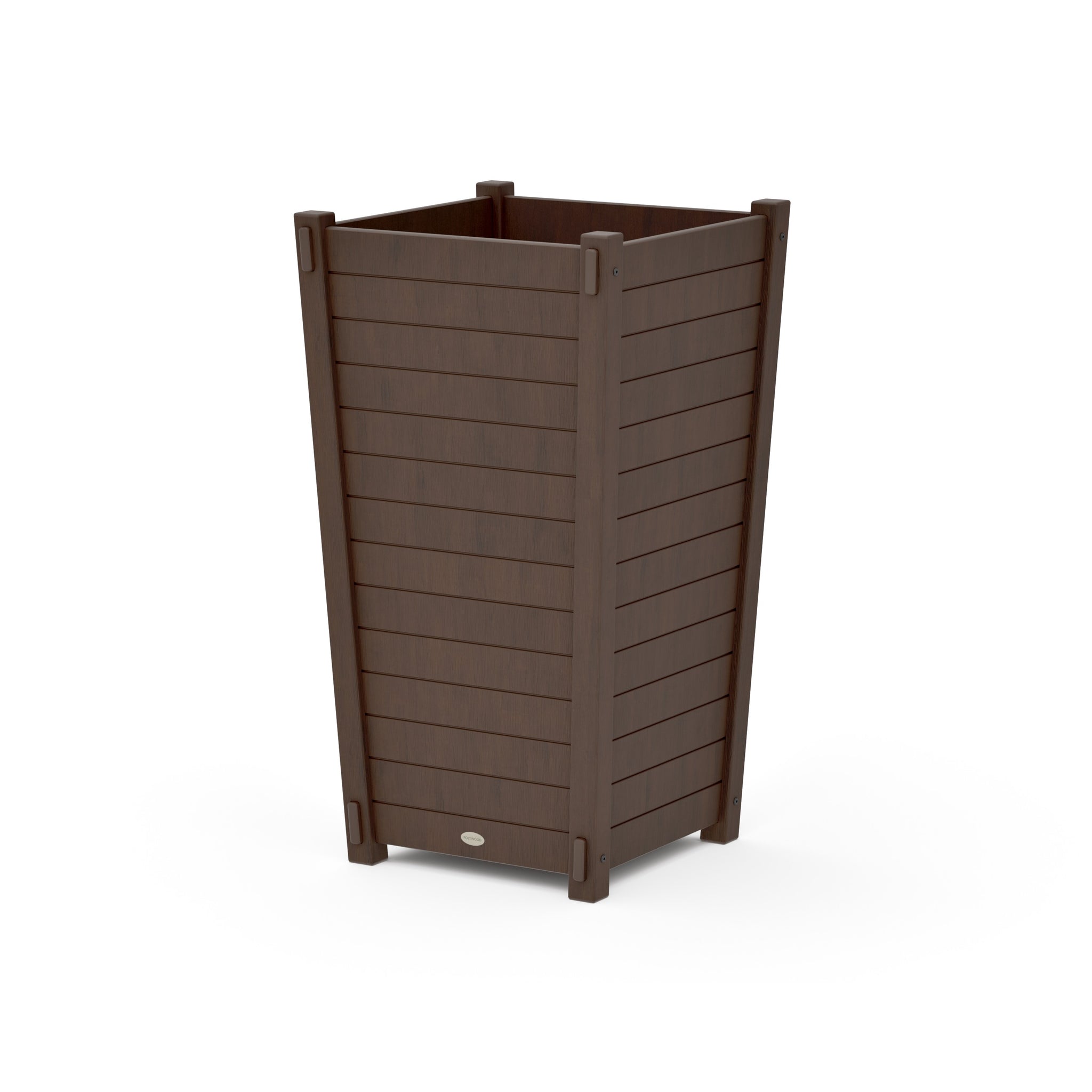 Nautical Large Tapered Square Tall Planter Box