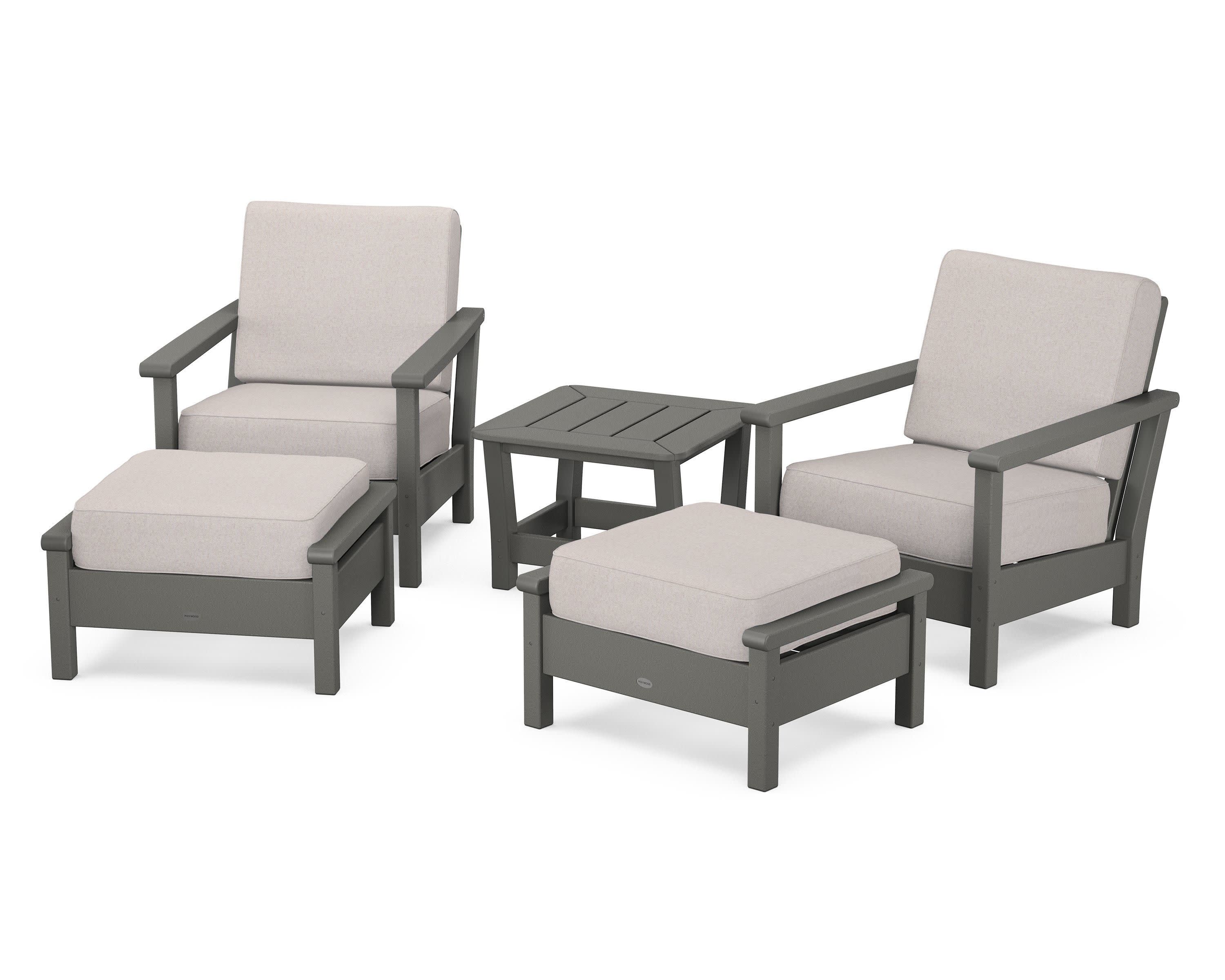 Harbour 5-Piece Deep Seating Chair Set