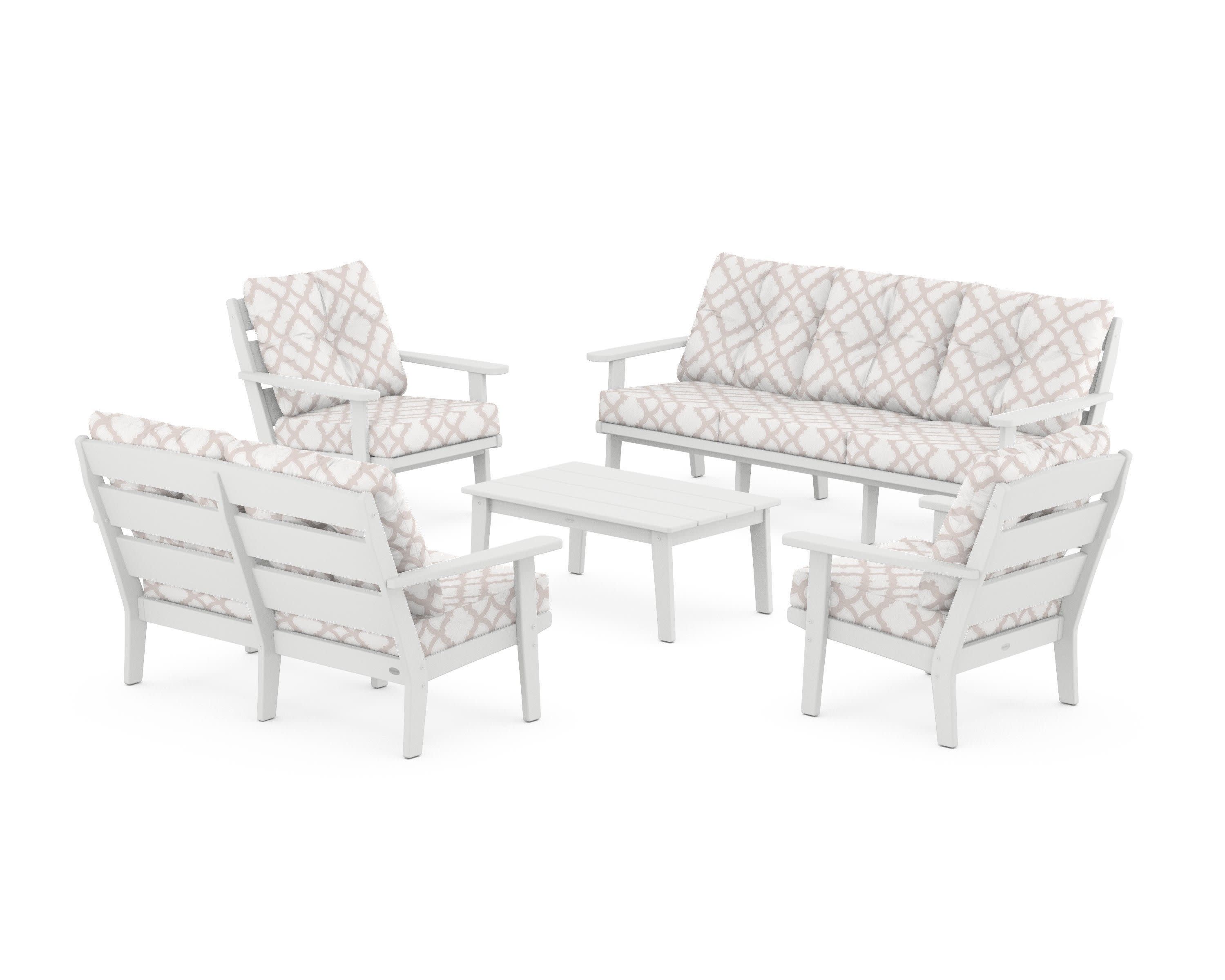 Lakeside 5-Piece Lounge Sofa Set