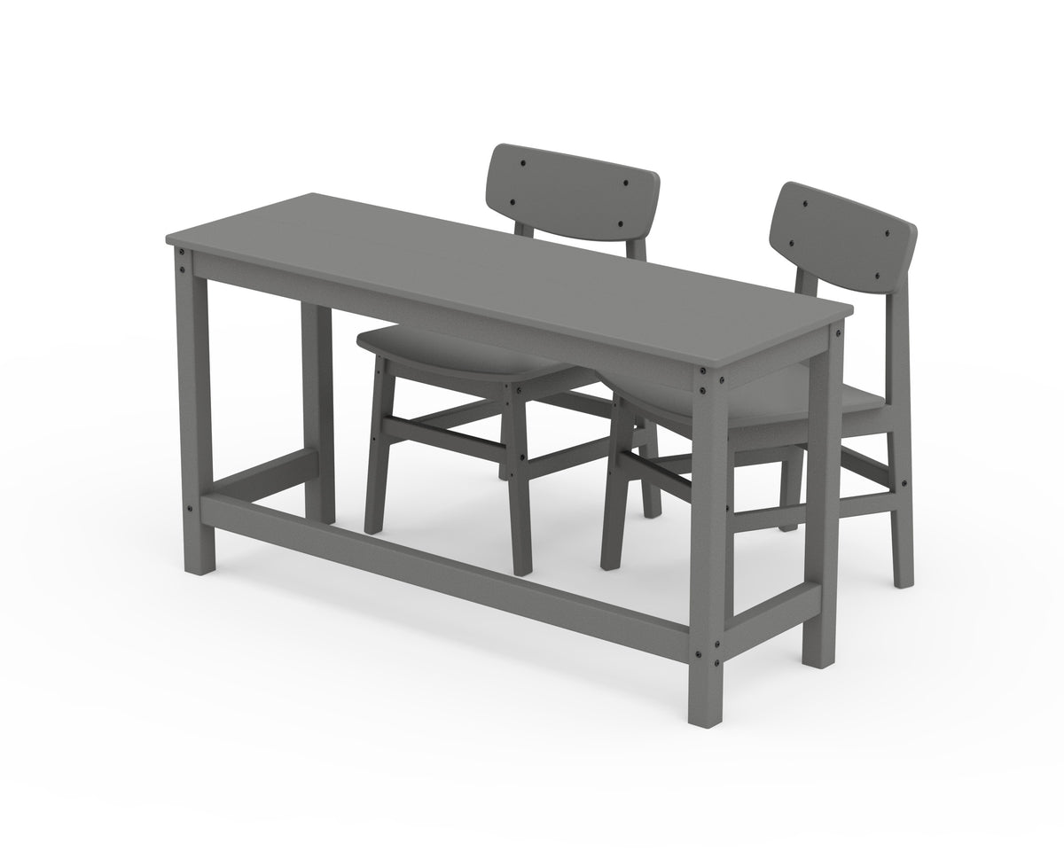 Modern Studio Urban Chair 3-Piece Balcony Set