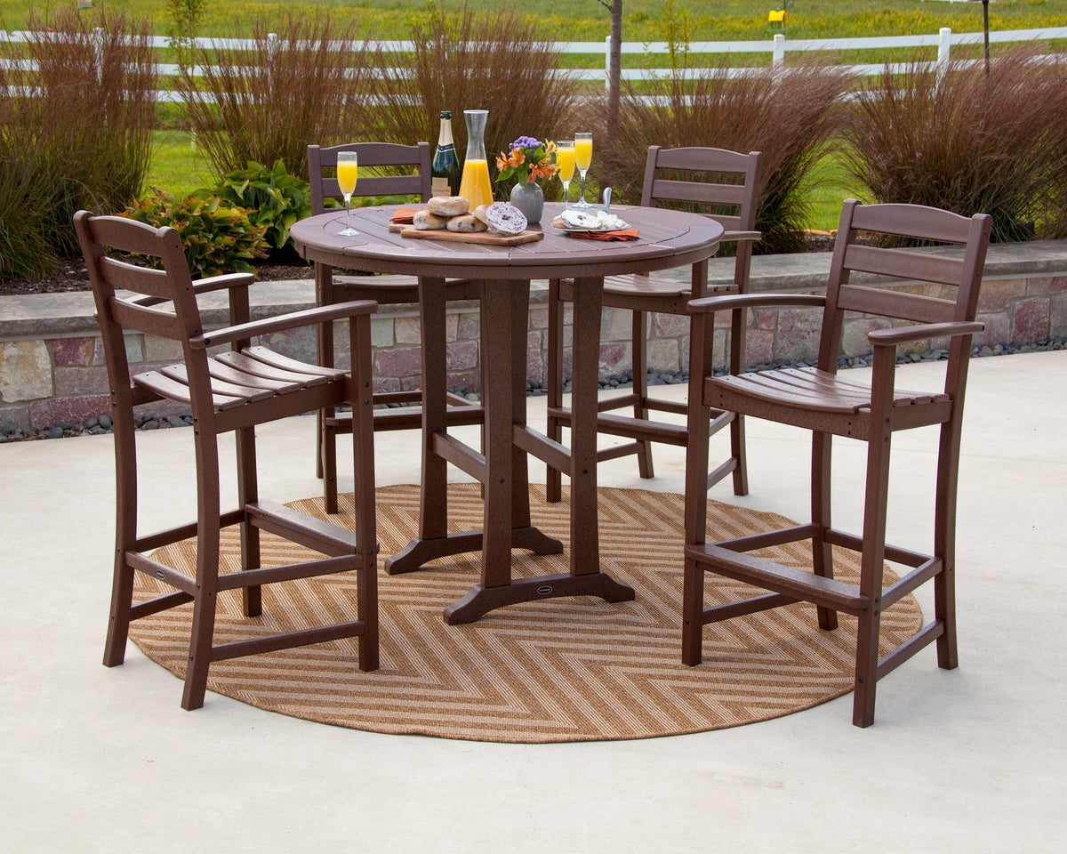 La Casa Café 5-Piece Bar Dining Set