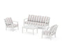 Savannah 4-Piece Deep Seating Set with Sofa