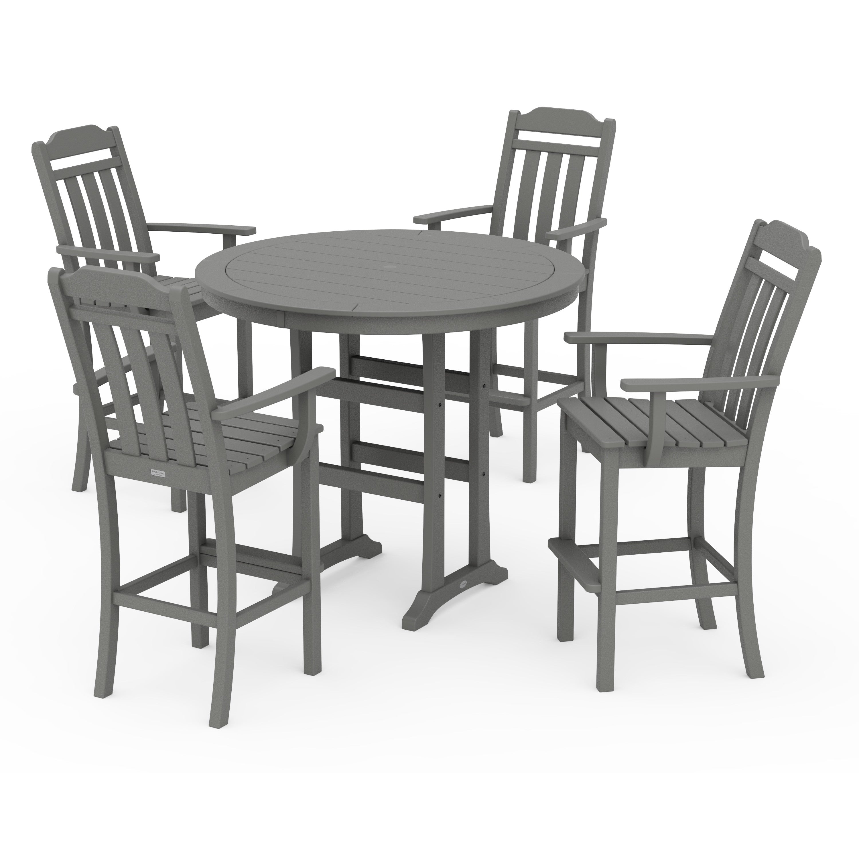 Cottage 5-Piece Round Bar Set