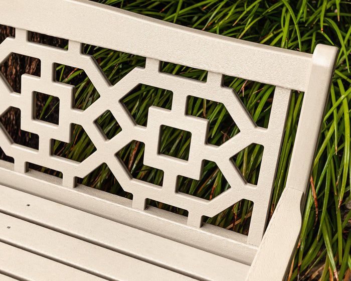 Chinoiserie 48" Garden Bench