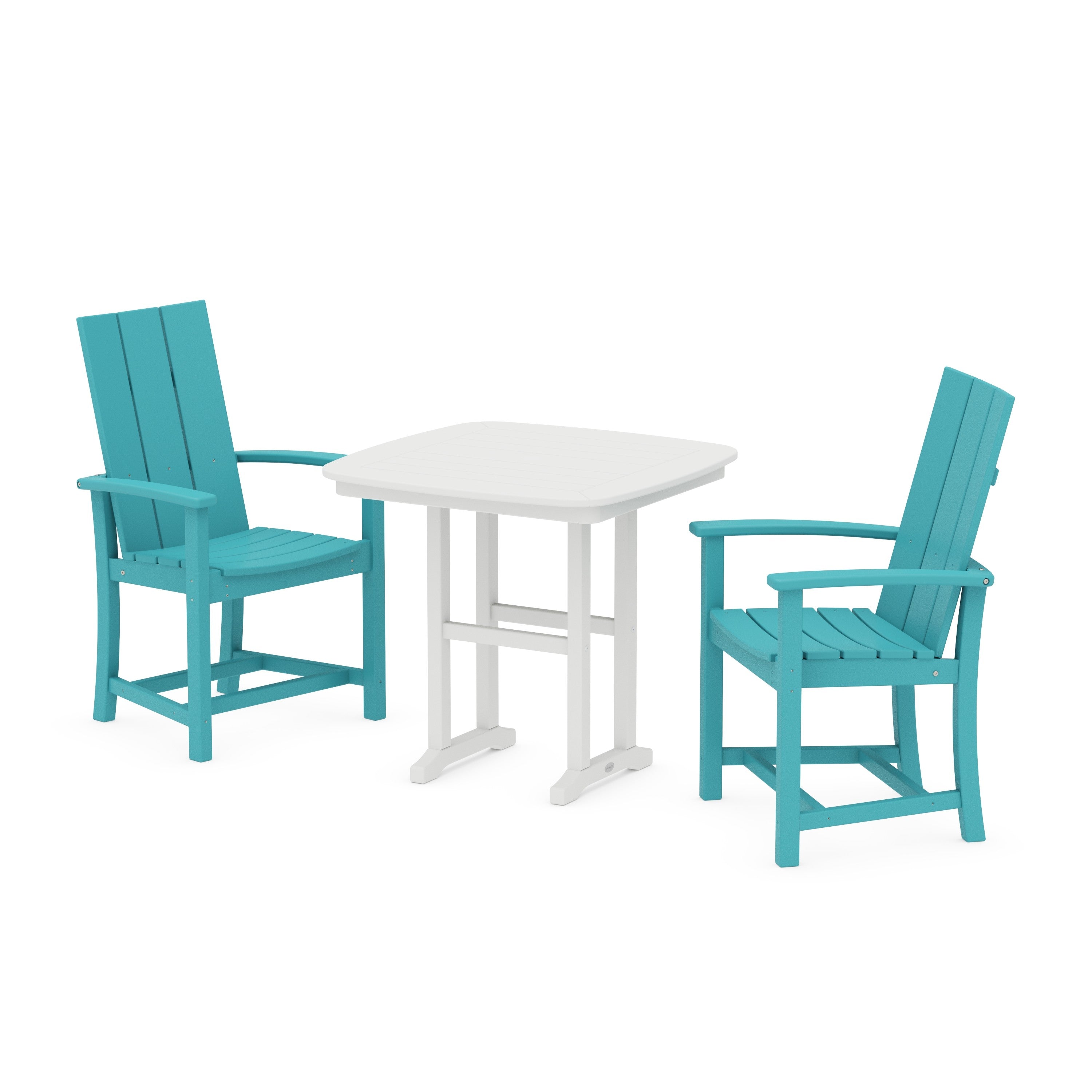 Modern Adirondack 3-Piece Dining Set