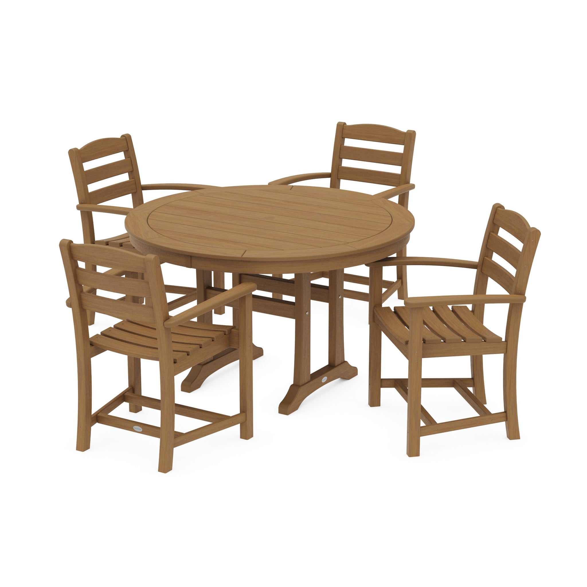 La Casa Café 5-Piece Arm Chair Dining Set