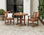 Prairie 3-Piece Farmhouse Dining Set