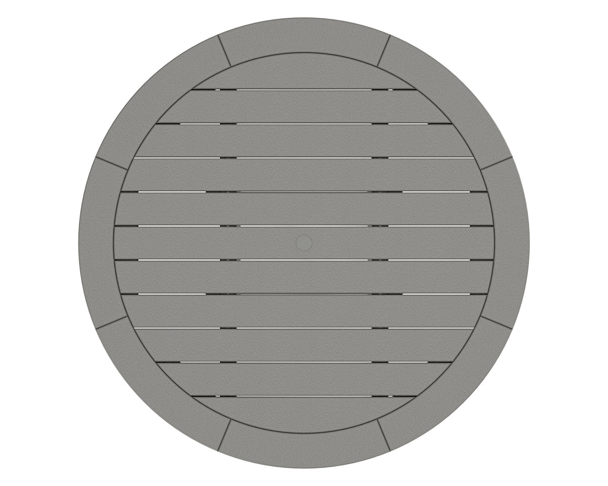 Nautical Trestle 48" Round Bar Table
