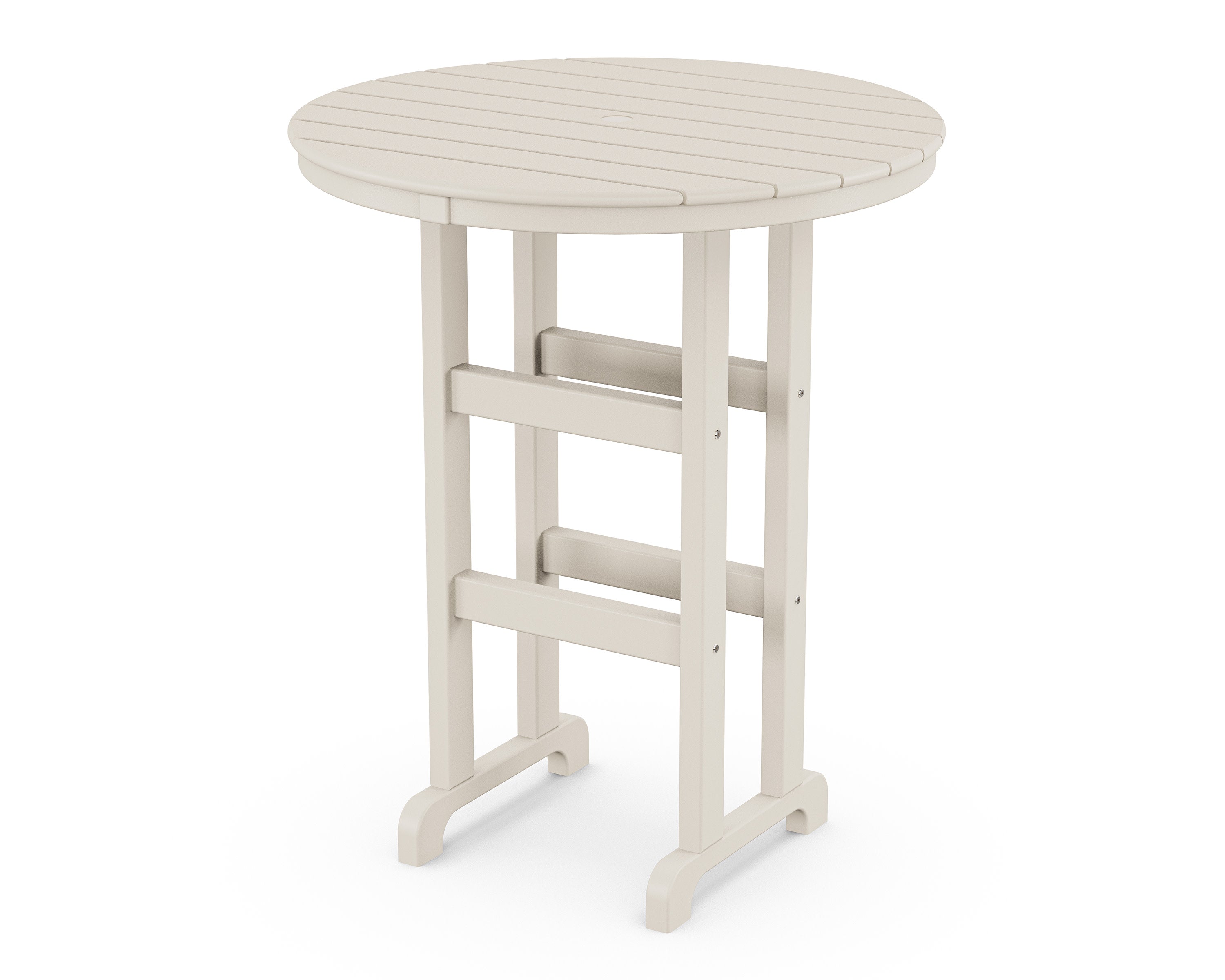 36" Round Farmhouse Bar Table