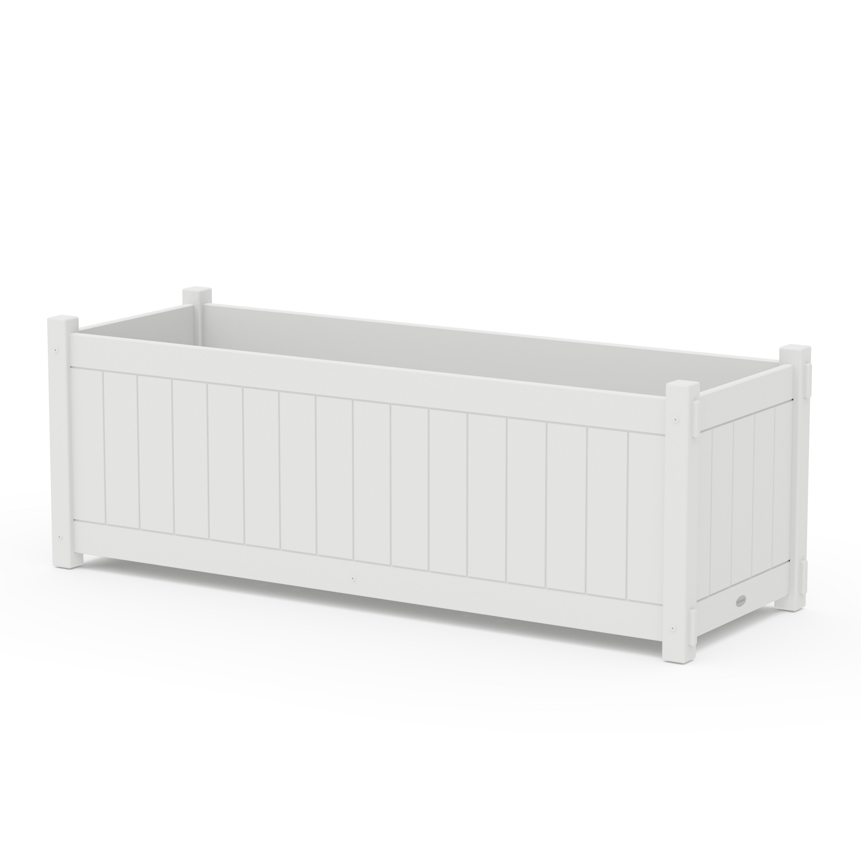 Vineyard Large Rectangle Triple Planter Box