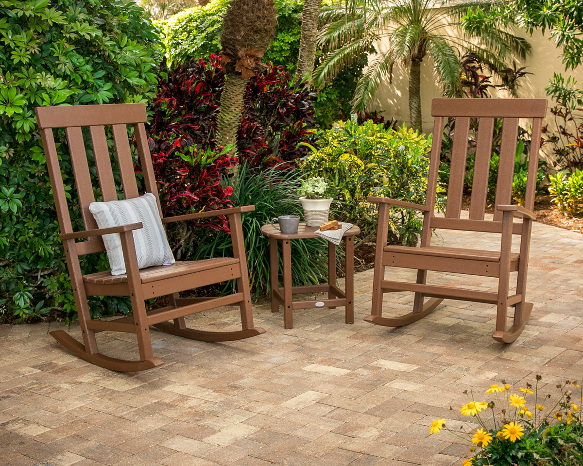 Portside 3-Piece Porch Rocking Chair Set