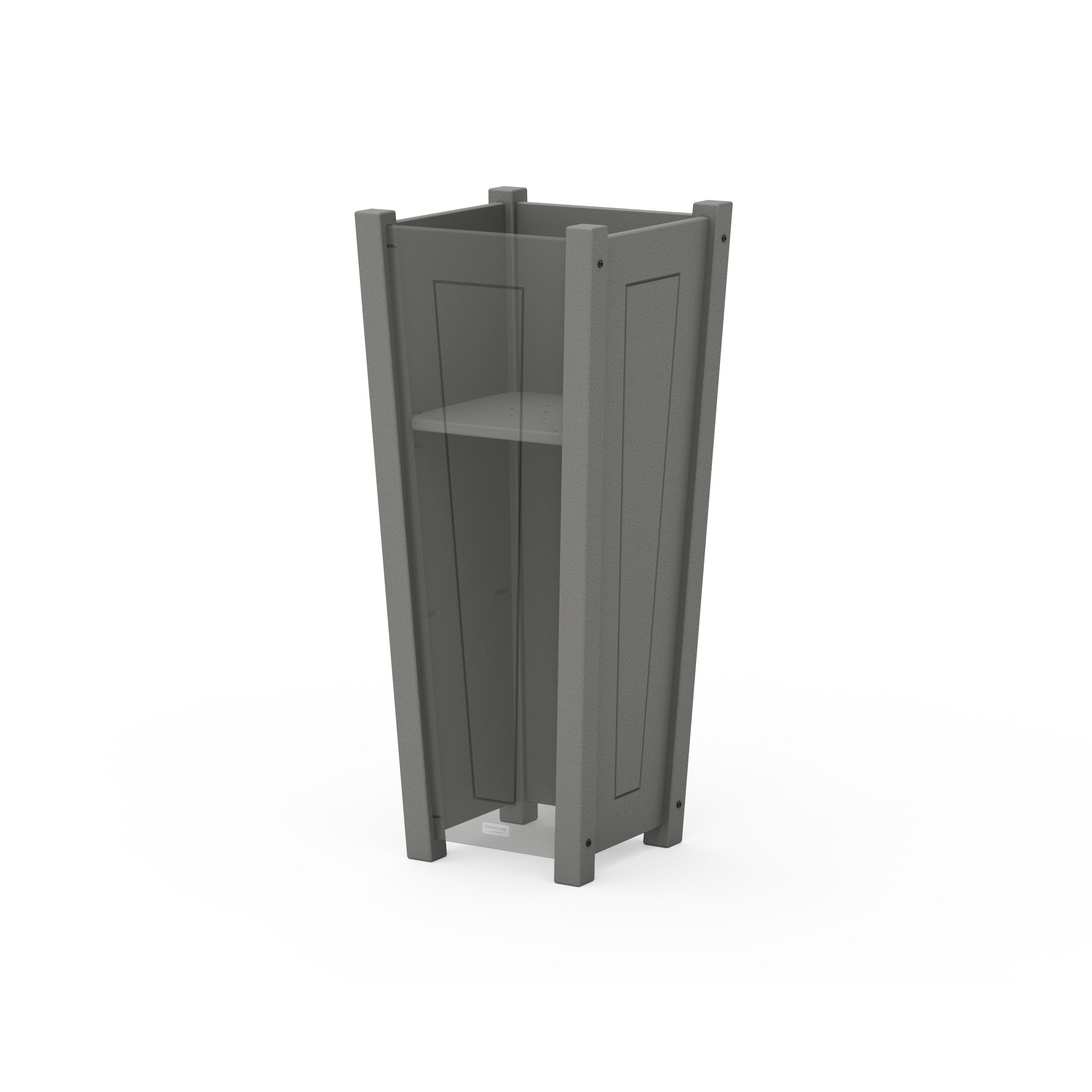Country Living Large Tapered Square Tall Planter Box - Thumbnail 3