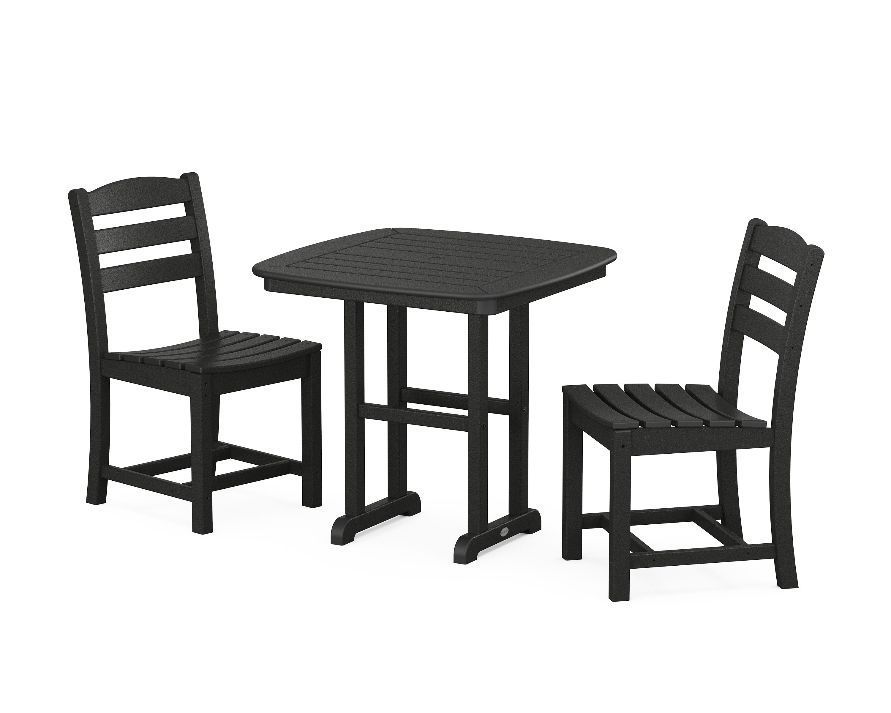 La Casa Café Side Chair 3-Piece Dining Set