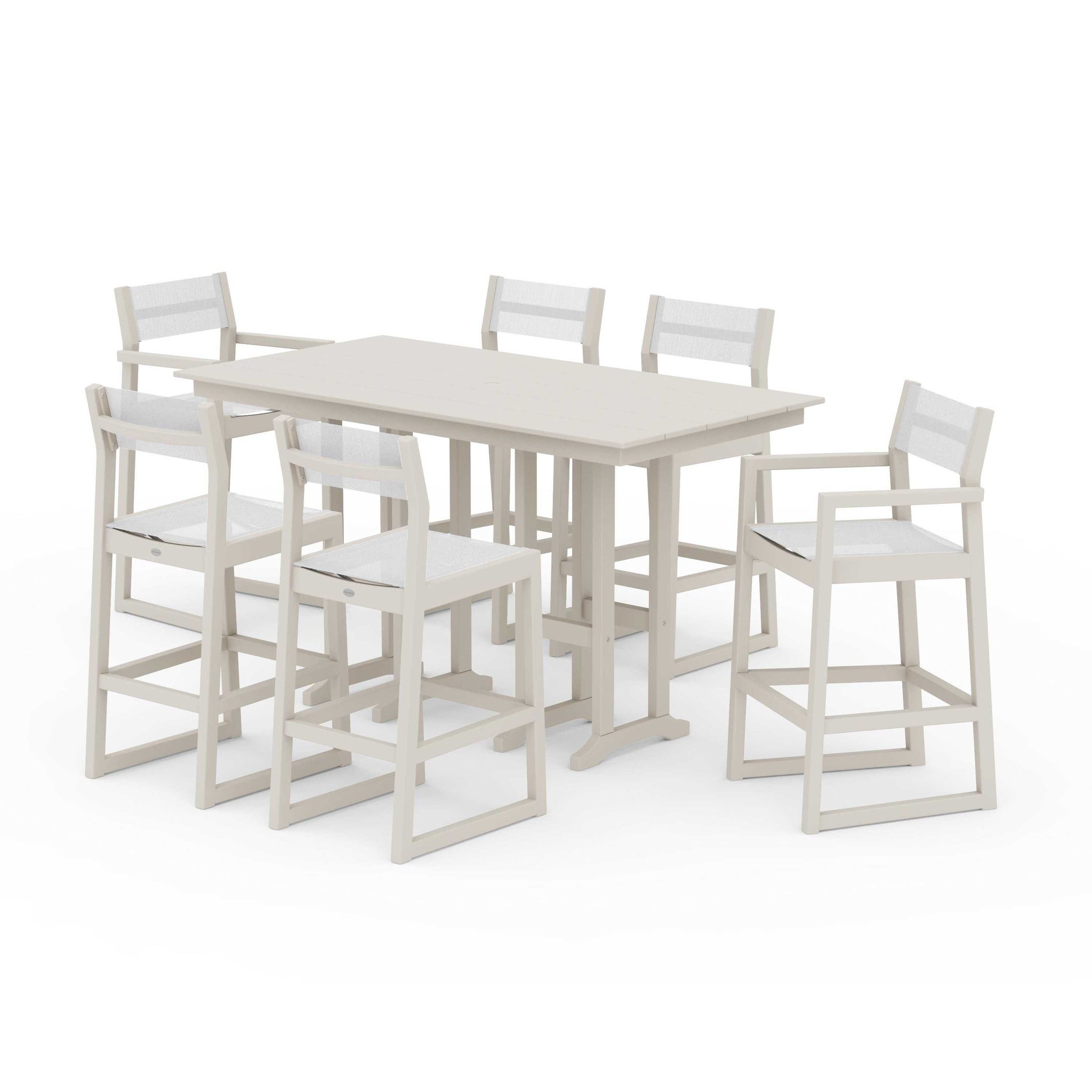 EDGE Sling 7-Piece Farmhouse Bar Set