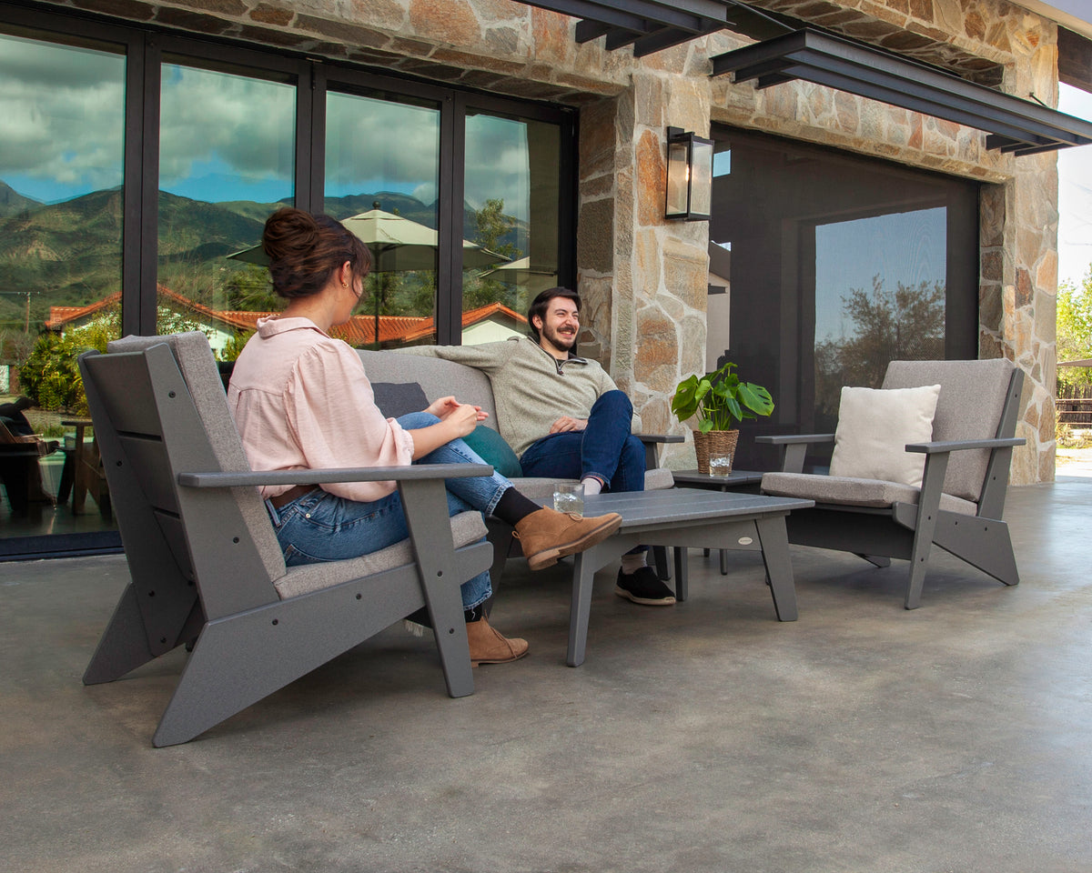 Riviera Modern Lounge 4-Piece Set