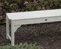 Traditional Garden 48" Backless Bench
