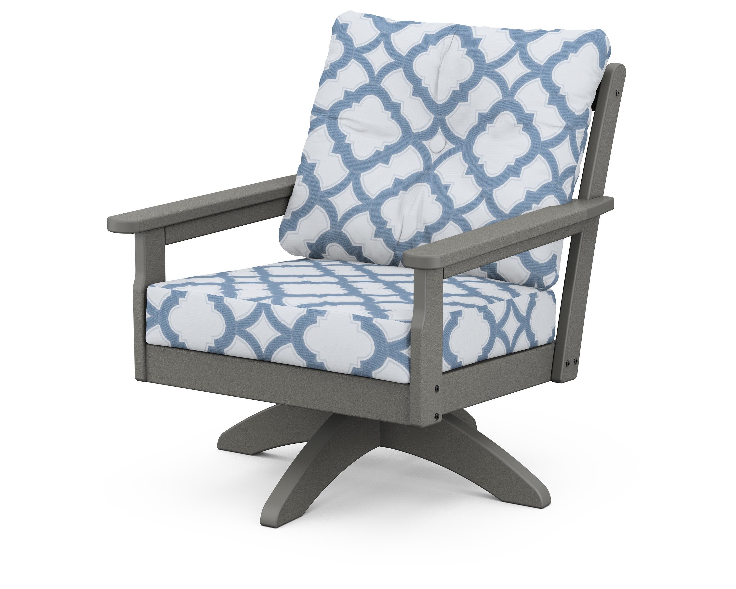 Vineyard Deep Seating Swivel Chair