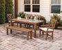 Braxton 6-Piece Parsons Dining Set with Bench