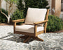 Chippendale Deep Seating Swivel Chair