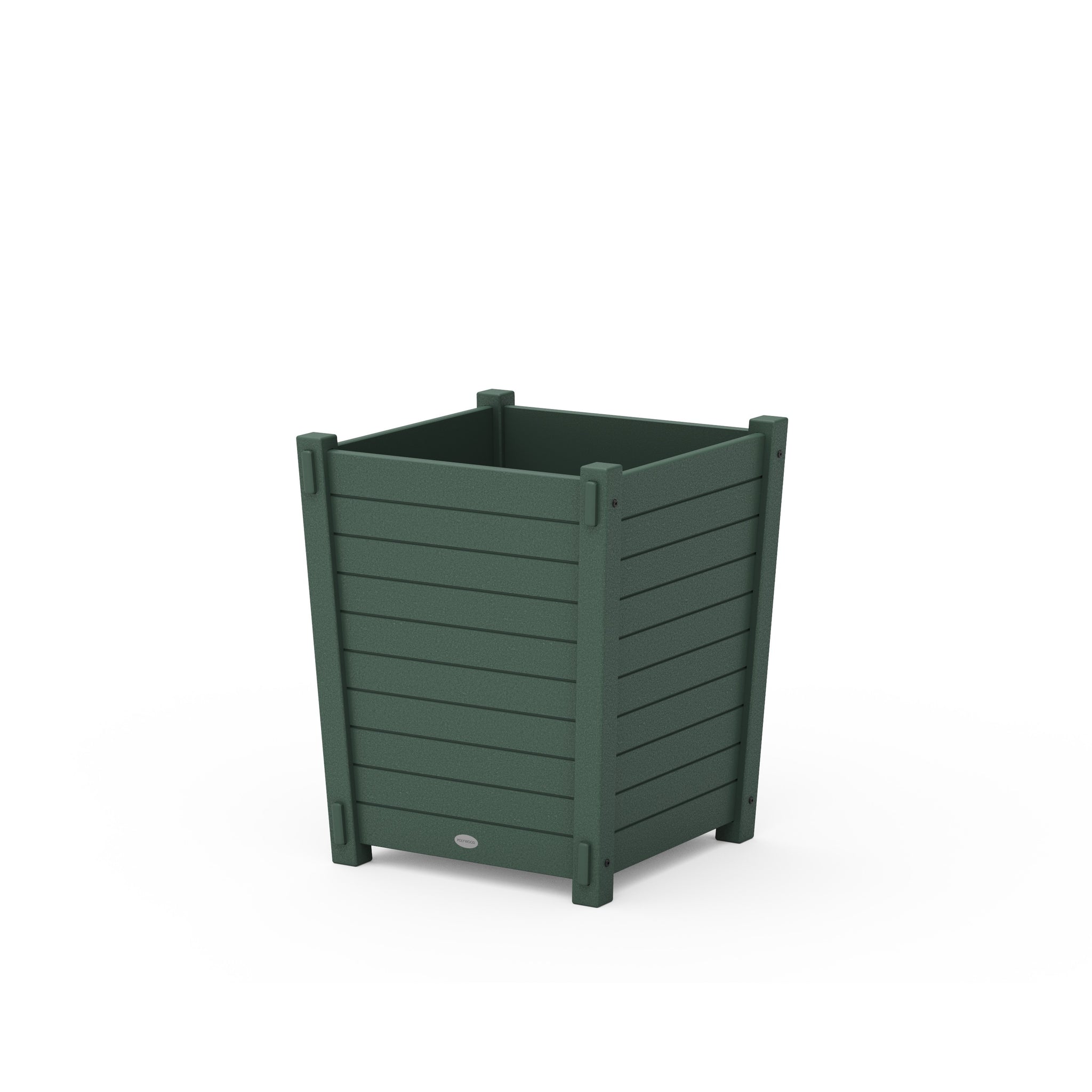 Nautical Large Tapered Square Short Planter Box