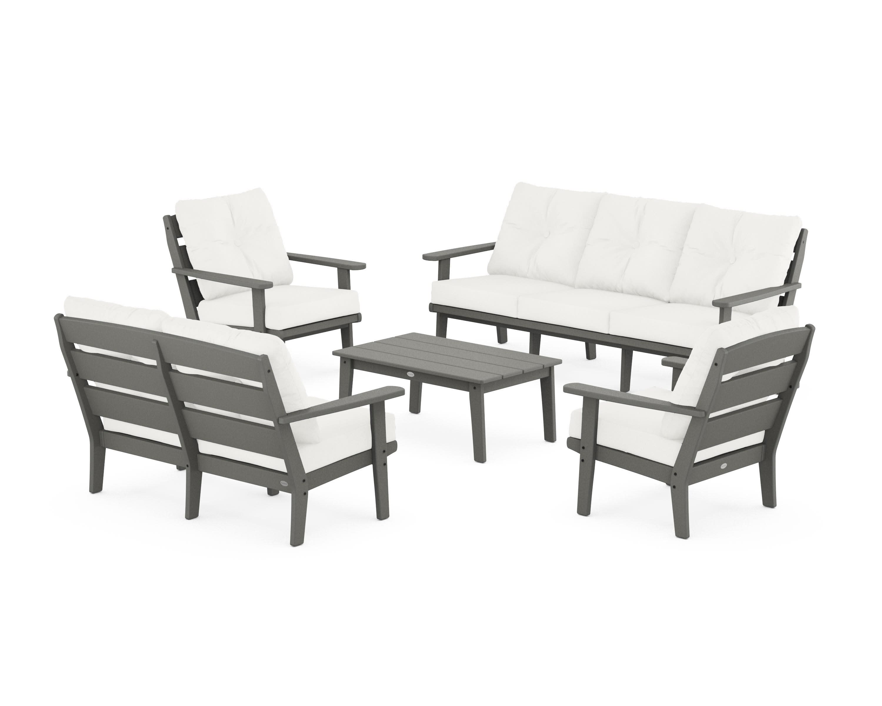 Lakeside 5-Piece Lounge Sofa Set