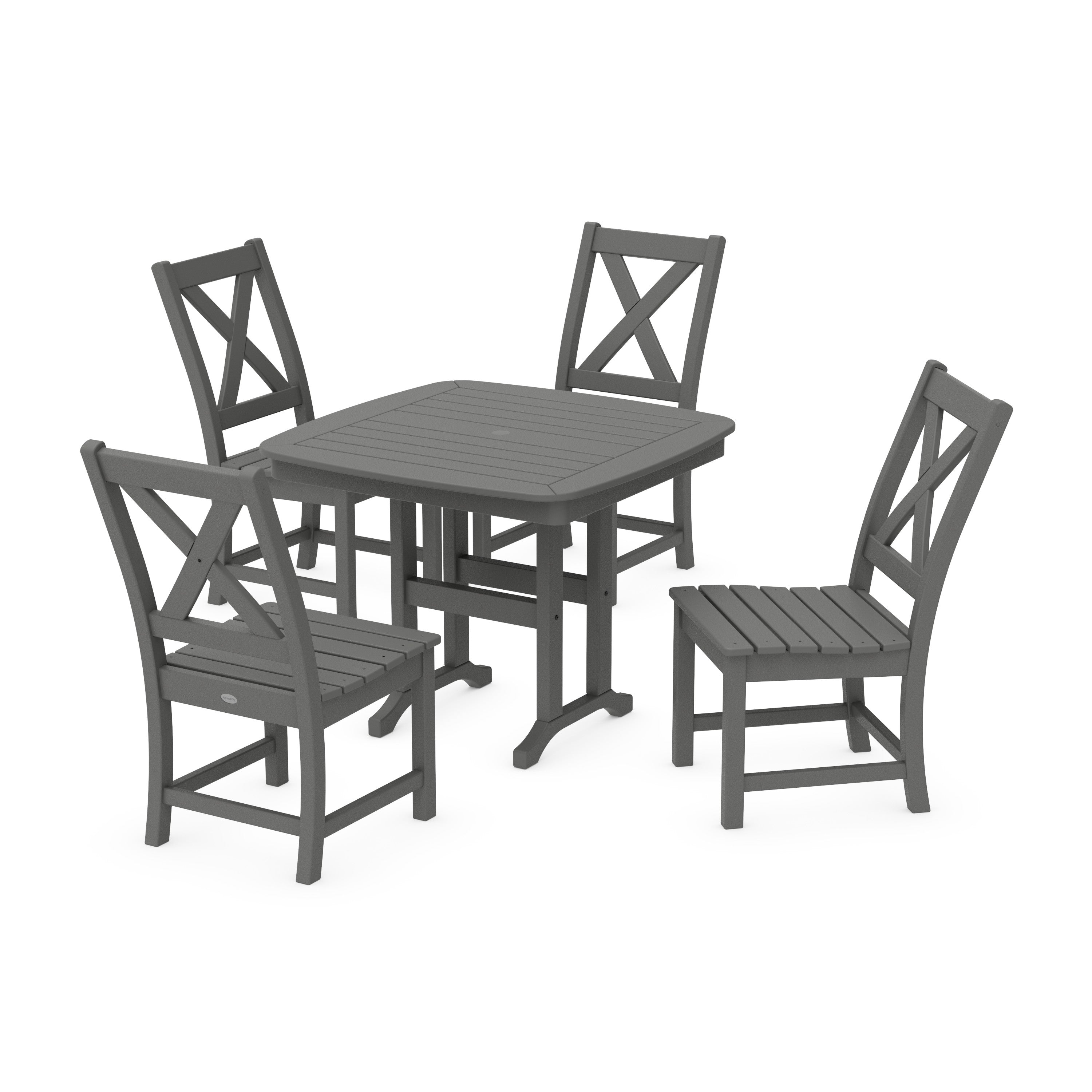 POLYWOOD Braxton Dining Set - Thumbnail 2