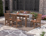 Oxford 7-Piece Parsons Dining Set