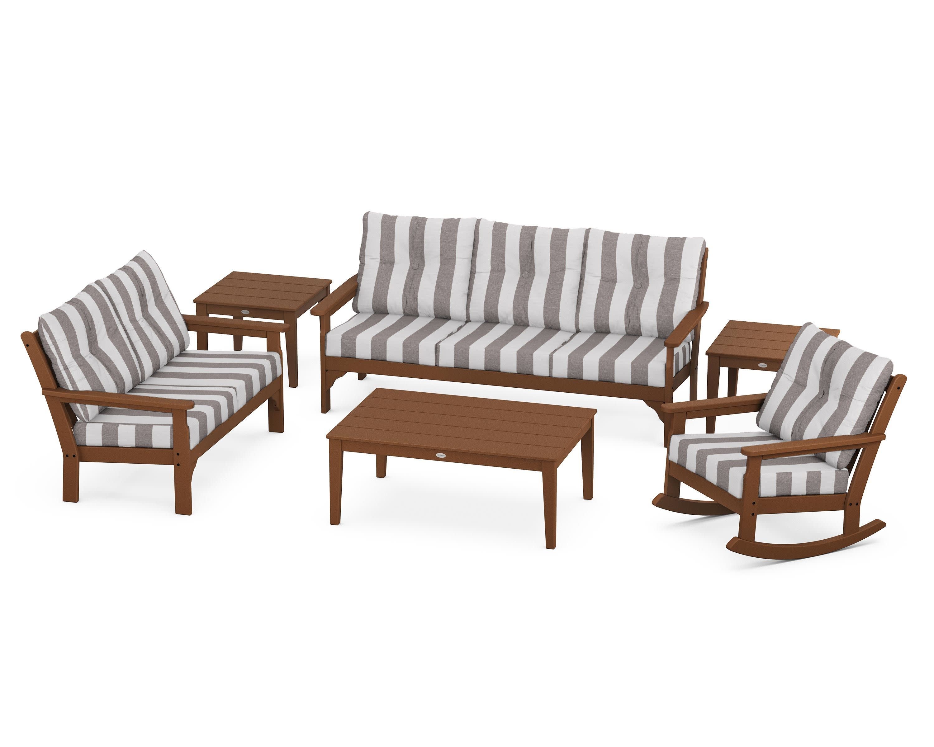 Vineyard 6-Piece Deep Seating Set