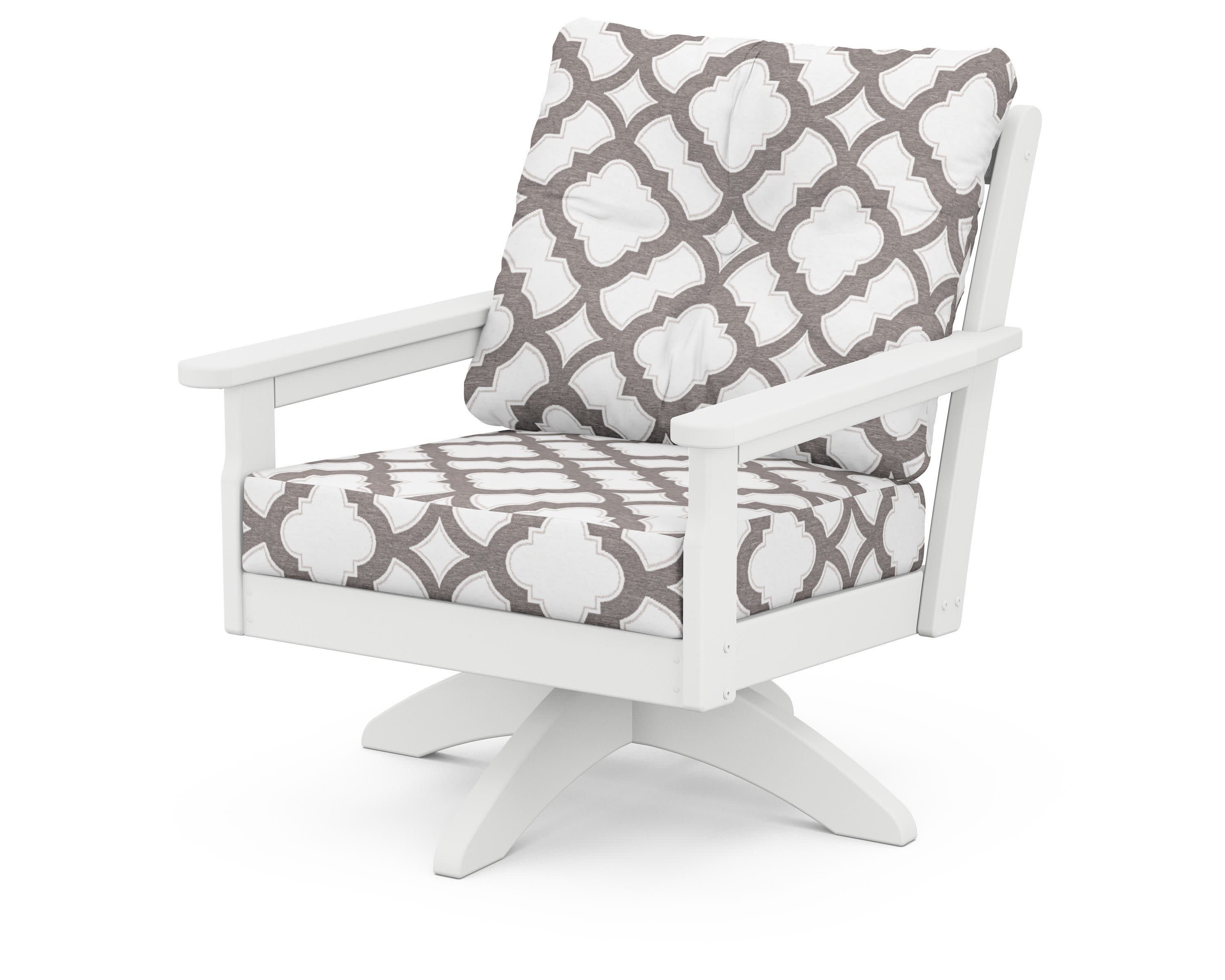 Vineyard Deep Seating Swivel Chair
