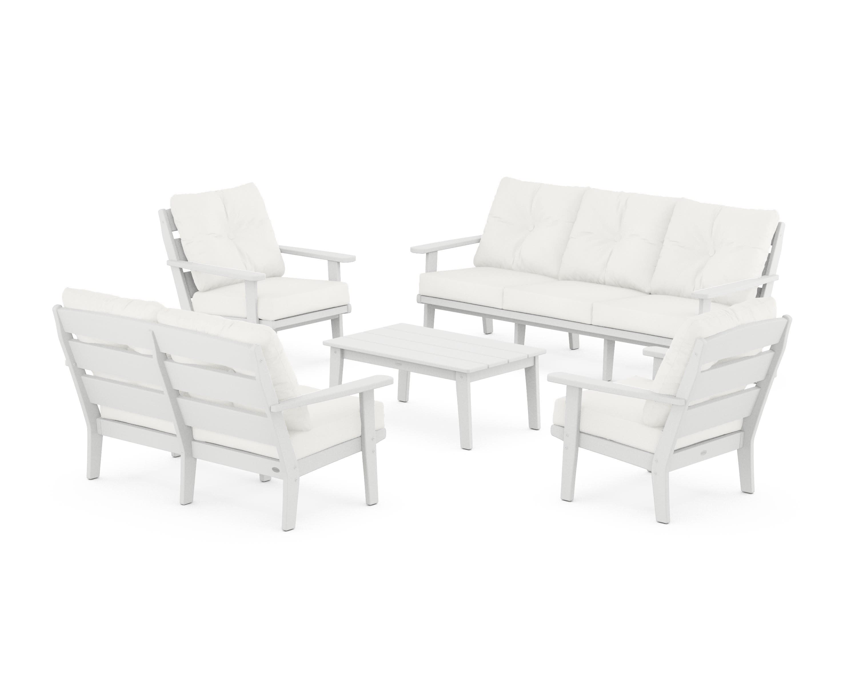 Lakeside 5-Piece Lounge Sofa Set