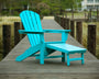 Palm Coast Ultimate Adirondack with Hideaway Ottoman